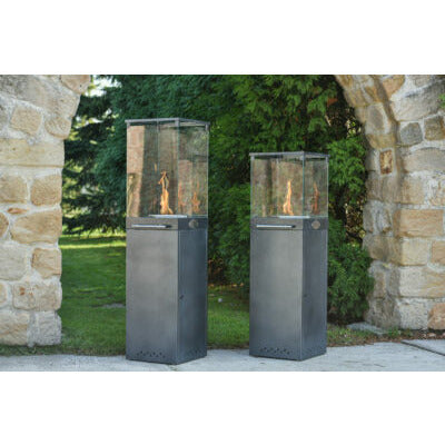 Hainser Gasheizstrahler Terrassenheizung MODEL V KLEIN - KUBUS