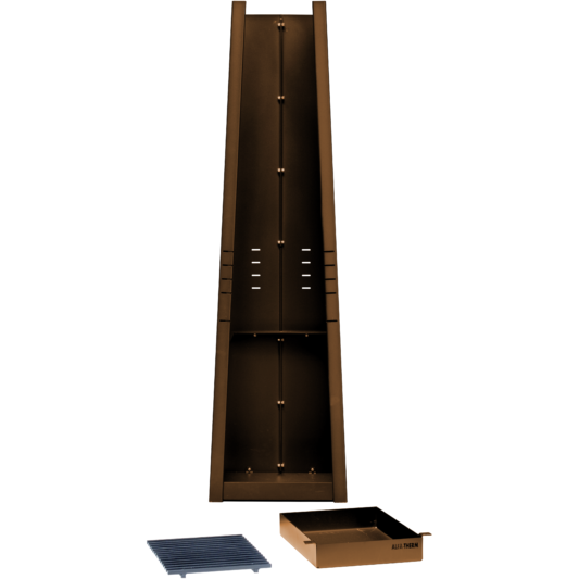 Hainser Gartenkamin und Grill - Pyramid Bend COR-TEN®